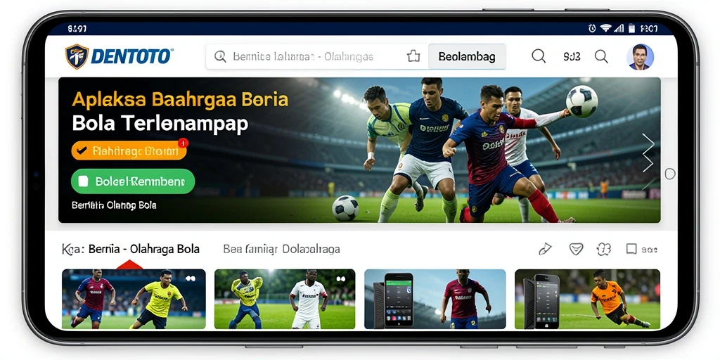 Tampilan antarmuka DENTOTO yang menarik dan fungsional.